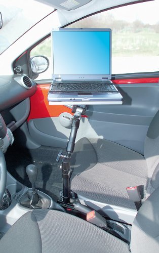 Lescars Universal-Notebook-Kfz-Halterung mit Kamerastativ - 5