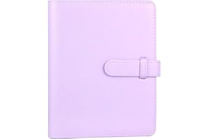 Rieibi 256 Tasche Mini Album Fotografico, Portafoglio in Pelle PU Album Fotografico per Fujifilm Mini Evo/12/11/8/9/7s/25/70/90 Fotocamera Istantanea, Album Fotografico per Polaroid
