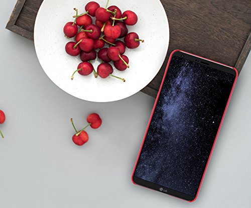SMTR LG G6 Funda  Cubierta Slim Armor Funda  1 film Protector de pantalla para LG G6 Smartphone  rojo 