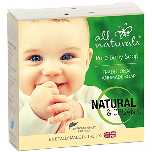 All Naturals, Organic Pure Baby Soap,100g Plastic Free Shopper