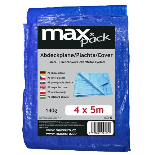 Abdeckplane – Gewebeplane extra stark – 140 gr/qm (4 x 5 m) - 3