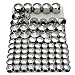 Produktbild 78PCS-Set Bolt Toppers Abdeckkappen chrom für Harley Davidson Dyna Glide Schraubverschluss Primärschrauben Deckel Motorrad Schraubkappe ABS-Kunststoff Drehverschluss Screw Cover