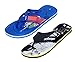 Indistar Men Step Care Comfortable Flip Flop House Slipper And Hawaai Chappal Office Slipper-Blue- Pack Of 2 Pairs RS.260.00