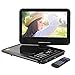 APEMAN 10.5 inch Portable DVD Player Video Mini Car CD Player for kids and Traveling with Remote Control Swivel Screen Rechargeable Battery USB SD Card Reader RS.13919.00