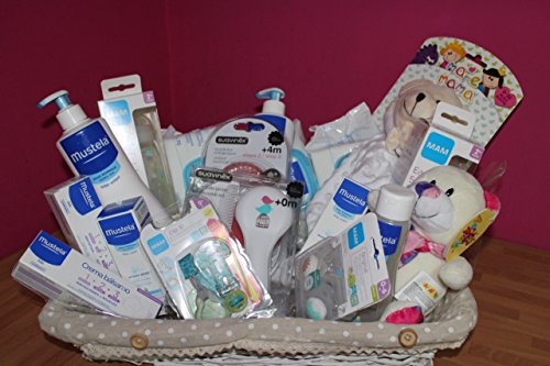 Canastilla Unisex Bienvenida Al Mundo - Mustela Premium