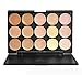 FantasyDay® Professional 15 Colours Cream Concealer Camouflage Makeup Palette Contouring Kit #2 - Ideal for Professional and Daily Use