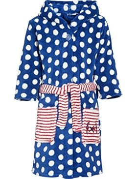 Playshoes Mädchen Bademantel Fleece-bademantel Seepferdchen