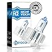 Produktbild Beacon H2 Night Vision Scheinwerferlampe - Höchste Sicherheit bei Nebel, Regen, Schnee und nasser Fahrbahn - Passt in alle PKW mit H2 Lampen X511 Sockel (12V 55W) für Abblendlicht und Fernlicht inkl. Straßenzulassung im eco-freundlichen Doppelpack (2 Stück H2 Glühbirnen)