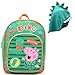 Produktbild Peppa Pig Bag George Pig Rucksack Schulzubehör Mit Abnehmbarer Dinosaurier Haube Kinder Rucksack | Rucksack Mädchen Von Peppa Wutz