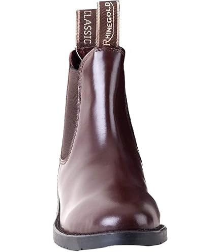 Bottes De Marche Rhinegold Brooklyn Elite Cuir - Taille UK 3 (36) Enfant - Neuf Avec Léger Défaut