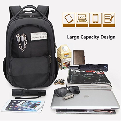 Limirror Laptop Rucksack Notebook Rucksack Schulrucksack Unisex Rucksack - 6