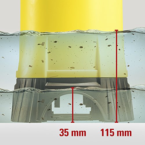 TROTEC TWP 7025 E Schmutzwasser Klarwasser Tauchpumpe, 750 Watt Leistung, bis zu 13.000 Liter Wasser (max. 9 m Tiefe) , Fremdkörper bis 25 mm, Automatisches Ein- und Ausschalten dank des stufenlos einstellbaren Schwimmschalters - 6