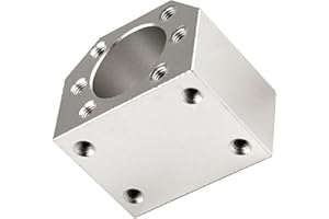 ONLISUM DSG16H Muttersitz Halterung für Kugelumlaufspindelmuttergehäuse Passend für SFU1605 Kugelumlaufspindeln Automatisierte