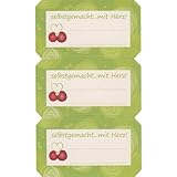 30 St&uuml;ck GASTRO Etiketten Aufkleber f&uuml;r Gl&auml;ser selber beschriften Haushaltsetiketten Einmachglas Einmachgl&auml;ser Dosen Marmelade Gelee Konfit&uuml;re einkochen einmachen