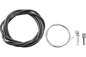 STURMEY-ARCHER Sturmey Archer Disparador Cable y Carcasa, Unisex, Negro, 8 UK