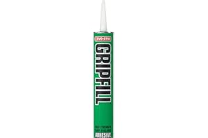 EVO-STIK GRIPFILL Buff - 350ml - Gap-Filling Adhesive - Bonds Almost Any Surface