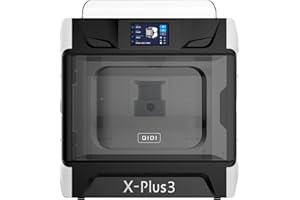 QIDI TECH X-PLUS3 Imprimante 3D entièrement Mise à Niveau, 600mm/s Imprimante Industrielle à Haute Vitesse, Accélération 20000mm/s², 65℃ Chambre chauffée indépendante, CoreXY&Klipper,280x280x270mm