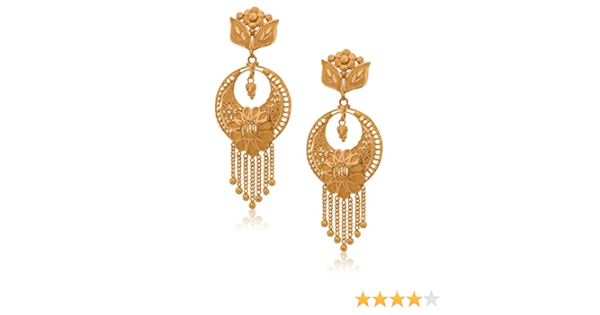 Buy Senco Gold 22k Yellow Gold Stud Earrings At Amazon In Buy Senco Gold 22k Yellow Gold Stud Earrings At Amazon In