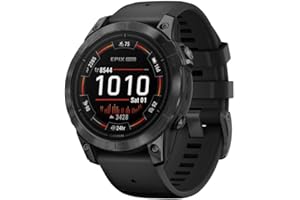 Garmin epix PRO Gen 2 GPS 51mm Premium Smartwatch, AMOLED Touchscreen, Multisport, Advanced Health & Training Features, Built-in Flashlight, Adventure Watch with up to 31 days battery life, Black