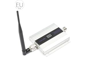 Elenxs gsm 900 MHz señal del teléfono móvil Antena Amplificador Repetidor aérea señal del teléfono móvil Amplificador Carcasa de aleación de Enchufe de la UE