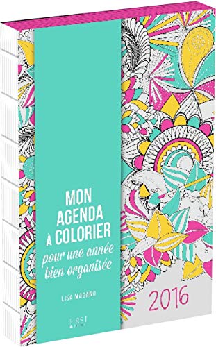 Télécharger Mon agenda 2016 à colorier PDF Ebook En Ligne