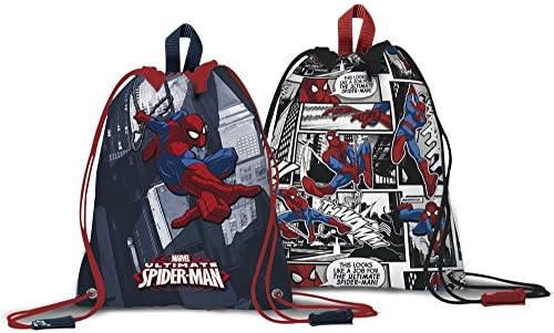 Star  Marvel Spiderman Backpacks Flat Shoulder Straps, Size- 32.5 x 43 cm