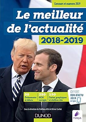 Le meilleur de l'actualité 2018-2019 - Concours et examens 2019 + RDV Gratuit Actu 2019 en ligne: Concours et examens 2019 + RDV Gratuit Actu 2019 en ligne tous les mois