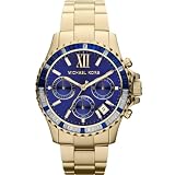 Michael Kors Damen-Armbanduhr Chronograph Quarz Edelstahl MK5754