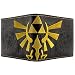 Produktbild Nintendo Zelda Geprägte Triforce Schwarz Portemonnaie Geldbörse