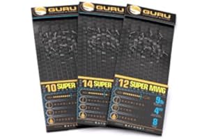 Guru SMWG Bas de ligne à baïonnette sans ardillon 10,2 cm