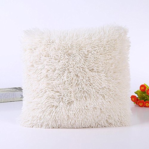 Sunnywill Kissen Fällen Sofa Taille Throw Kissen Cover Home Decor für Zuhause( Kissen ist nicht im Preis inbegriffen ) (Beige) - 2