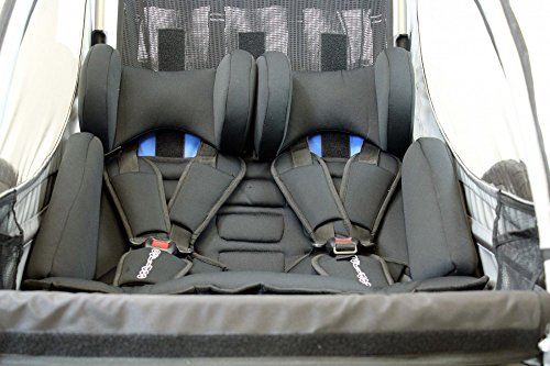 Sitzpolster Babysitz für Qeridoo Fahrradanhänger Sportrex2, Speedkid2, KidGoo2 - 3