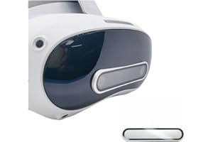 ZHIXTEU VR Objektiv Schutzfolie für PICO 4 Ultra, VR Headset Legierung Gehärtetes Glas Bildschirmschutz, Hochtransparente Objektivabdeckung für PICO 4 Ultra (Silber)