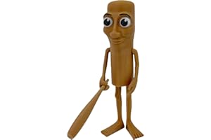 Yamobi Trallallero Trallalla Figur,Tung Tung Tung Sahur,Tum Tum Tum Sahur Sammlungsfigur,Italian Brainrot Animals,Sammlerstück für Sammlung und Dekoration (Tung Sahur)