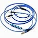 Produktbild ketdirect Ersatz Kabel Für HiFiMAN he400s/he-400i/HE560/he-350/he1000/he1000 V2 Kopfhörer, 3,5 mm zu 2 x 2,5 mm Klinke Fernbedienung Lautstärkeregler und Mikrofon für iPhone iPod iPad iOS nur