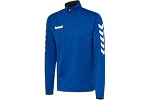 hummel Essential Half Zip Sweat Sudadera Rojo 100% poliéster Uni_Kids Talla 6 Unisex niños