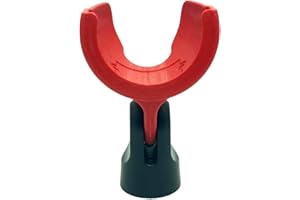 NONE Clip de munition HB52 – Support de micro pour microphones Harmonica Hohner HB52 « Harp Blaster » (rouge piment