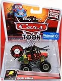 disney cars mack truck hauler carry case  Disney Cars Rasta Carian Cars Toon - Monster Truck Mater