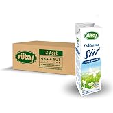 s&uuml;tas Laktozsuz S&uuml;t 1 L (12 adet)