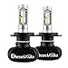 Produktbild Diesel AutoZone H4 Hi/Lo Beam LED Autoscheinwerfer Kit Auto LED Scheinwerfer Birnen 50W(25W Jede Birne) 8000LM (4000LM Jede Birne) mit CSP Chip, 6500k White-3 Yr Garantie(2 Stück)