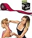 Produktbild Kinesiologie Tape für Sportler – Therapeutische Sport Tape für Verletzungen und Leistung – Ideal für Knie, Schulter, Ellbogen, Knöchel, Rücken, Nacken- und vieles mehr – 5,1 cm X 16.4 Füße, rose