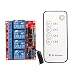 Imported 12V Four Channel 4CH RF Wireless Remote Controll Switch Relay Module 433MHz RS.640.00