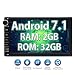 Produktbild EinCar Android 7.1 Auto-Stereo 2GB + 32GB Autoradio Multimedia-Player mit GPS-Navigation 7¡± Touch Screen Bluetooth WIFI 3G 4G DAB + OBD Subwoofer Fastboot USB MicroSD 2 Din Universal