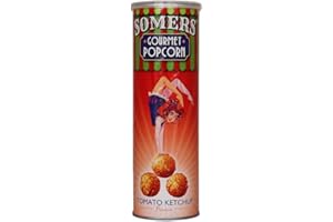 KO-LEE Somers Gourmet Popcorn - Tomato Ketchup - Pack of 6