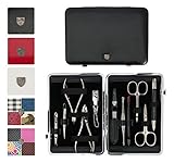 GESCHENKIDEE: Unsere hochwertigen Hand - Fuß - Pflege - Necessaires und Reisesets für Damen und Herren eignen sich hervorragend als GESCHENK zu Weihnachten, Geburtstag, Valentinstag und für viele weitere Anlässe. Ein Nagel Nessesair und Pflegeset für die Maniküre und Pediküre ist ein unverzichtbares MUST HAVE auf Reise, für jeden Haushalt und auch für die Handtasche - gepflegte Fingernägel für ein gutes Erscheinungsbild sind und bleiben die beste Visitenkarte!