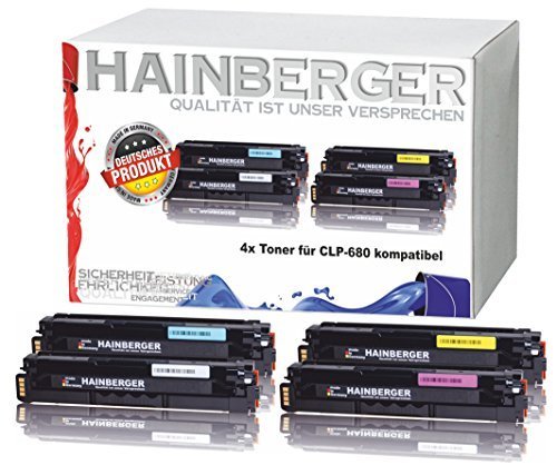 4x XXL Toner Set für Samsung CLP-680 1xBK,C,M,Y-BK 6.000 S.,Color je 3.500 S., kompatibel zu Samsung CLP-680 DW ND Series CLX-6260 FD FR FW ND - CLT-K506L C506L M506L Y506L