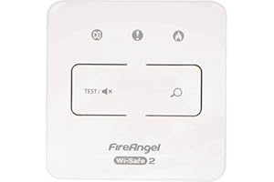Fire Angel WTSL-F-1EU Controller-Modul/Steuereinheit für drahtlose W2 Hitze-, CO- und Rauchmelder, 90 x 90 x 20 mm (B x H x T), Weiß, 1 Packung