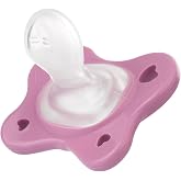 Chicco Gommotto Dual Soft Silicone Pacifier, 6 to 16 Months, Two-Tone Set of Pacifiers with Double Softness, Support Breathin