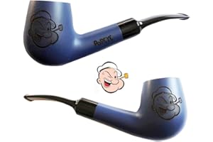 Meisterstück Vauen Pfeife Popeye 172 PY glatt blau inkl. Lifestyle-Ambiente Tastingbogen