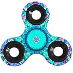 Hand Fidget Spinner,Saingace Mandala Pattern Fidget Hand Spinner Finger EDC Stress Reliever Toys For Kids Adults (E)